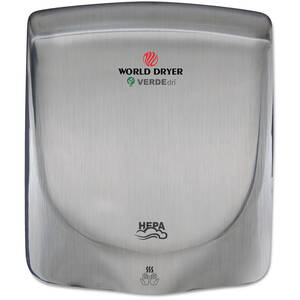 World WRL Q973A World Dryer Verdedri High-speed Hand Dryer - 11.6 Widt