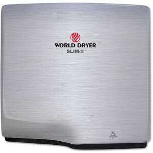 World WRL L973A World Dryer Slimdri Automatic Hand Dryer - 11.4 Width 