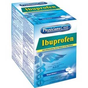 Acme 90015-002 Physicianscare St. Vincent Brand Ibuprofen Single Packe