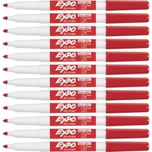 Newell SAN 86002 Expo Low-odor Dry-erase Markers - Fine Marker Point -