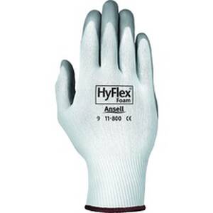 Ansell ANS 118009 Hyflex Health Hyflex Gloves - Large Size - Nitrile, 
