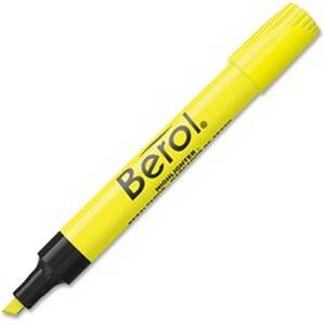 Newell SAN 64324 Berol Chisel Tip Water-based Highlighters - Chisel Ma