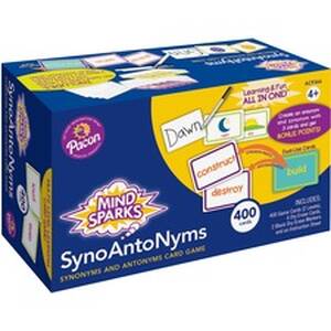 Pacon PAC AC9366 Mind Sparks Synoantonym Card Game - 400 Cards - 2 Lev
