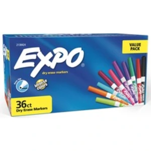 Newell SAN 2138424 Expo Low-odor Dry Erase Fine Tip Markers - Fine Mar