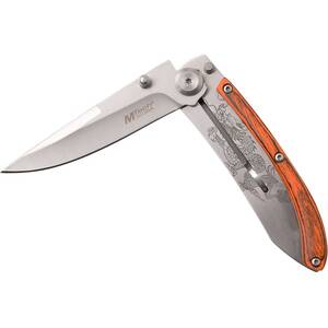 Mtech MT-1151PDR Folder 3.25 In Blade Wood-stainless Steel Handle (pac