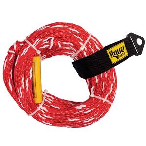 Aqua APA20450 2-person Tow Rope - 2,375lbs Tensile - Non-floating - Re