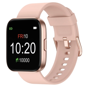 Letsfit 843785124956 Iw1 Bluetooth Smart Watch (pinkrose)