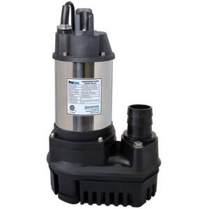 Danner 90106 Hfs 1.0 Hp 7200 Gph Submersible Pump. Continuous Duty, So