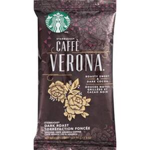 Starbucks SBK 12411956 Starbucks Caffe Verona Dark Ground Coffee Pouch