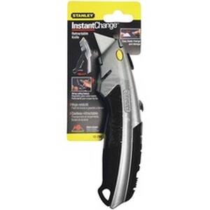 Amax BOS 10788 Stanley Instantchange Retractable Knife - Stainless Ste