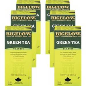 Bigelow BTC 00388CT Bigelow Classic Green Tea - Green Tea - 8 Oz Per B