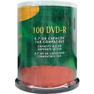Compucessory CCS 72103 Dvd Recordable Media - Dvd-r - 16x - 4.70 Gb - 