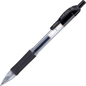 Zebra ZEB 46710 Pen Sarasa Gel Retractable Pens - Fine Pen Point - 0.5