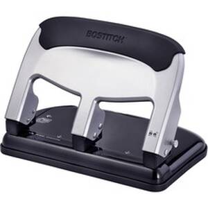 Amax BOS HP40 Bostitch Ez Squeeze 40-sheet 3-hole Punch - 3 Punch Head