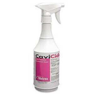 Metrex MRX 24CD078024 Cavicide 24oz Disinfectant Cleaner - Spray - 24 