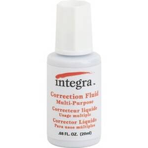 Integra ITA 01539 Multipurpose Correction Fluid - Brush Applicator - 2