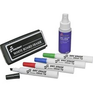 National 7520015574971 Skilcraft Dry Erase Starter Kit - Medium Marker
