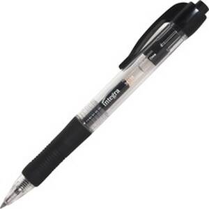 Integra ITA 36156 Retractable 0.5mm Gel Pens - Fine Pen Point - 0.5 Mm