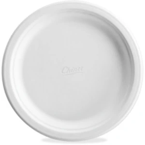 Huhtamaki HUH CH21227CT Classic Chinet White Molded Plates - 125  Pack