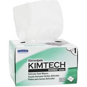 Kimberly KCC 34155CT Kimtech Kimwipes Delicate Task Wipers - 1 Ply - 4