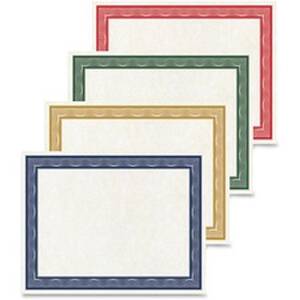Geographics GEO 48669 Traditional Awards Certificates - 60 Lb - 8.5 X 