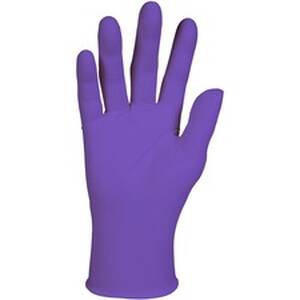 Kimberly KCC 55082CT Kimberly-clark Purple Nitrile Exam Gloves - 9.5 -