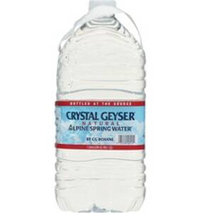 Cg CGW 12514 Crystal Geyser Alpine Bottled Spring Water - Ready-to-dri
