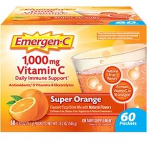 Glaxosmithkline GKC 30213 Emergen-c Super Orange Vitamin C Drink Mix -