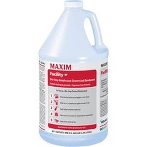 Midlab MLB 04620041 Maxim Facility+ One Step Disinfectant - 128 Fl Oz 