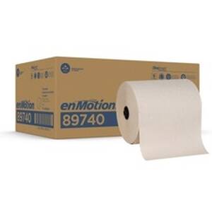 Georgia GPC 89740 Enmotion Flex Recycled Paper Towel Rolls, Brown, 6 R