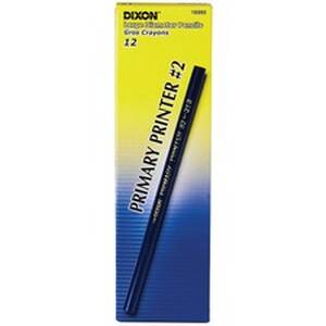 Dixon DIX X18995 Dixon No. 2 Primary Printer Pencil - 2 Lead - Multi L