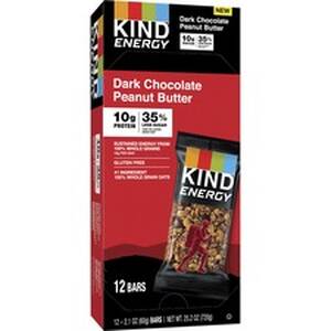 Kind KND 28208 Kind Energy Bars - Gluten-free, Individually Wrapped - 