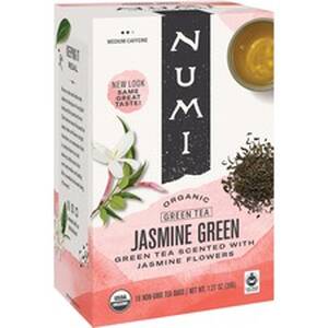 Numi NUM 10108 Jasmine Green Organic Tea - Green Tea - Jasmine Green -