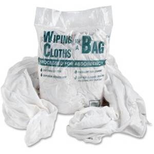 Office OFX 00070 Bag A Rags Office Snax Cotton Wiping Cloths - Wipe - 