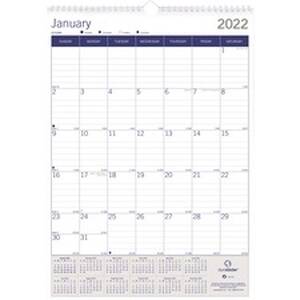 Dominion RED C171203 Brownline Ecologix Wall Calendar - January 2022 T