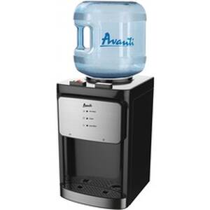 Avanti AVA WDT40Q3SIS Countertop Water Dispenser - 5 Gal - Stainless S