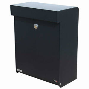 Qualarc ALX-GRM-BK Allux Series Mailboxes Grandform In Black