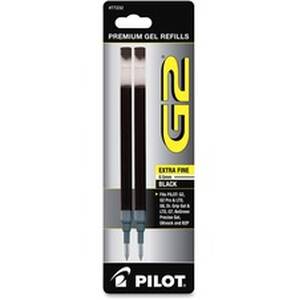 Pilot PIL 77232 G2 Premium Gel Ink Pen Refills - 0.50 Mm, Extra Fine P