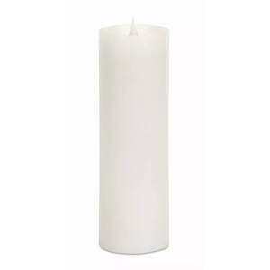 Melrose 58651DS Simplux Led Pillar Candle With Moving Flame (set Of 2)