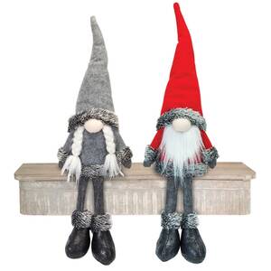 Melrose 80755DS Gnome (set Of 4) 26h Polyester