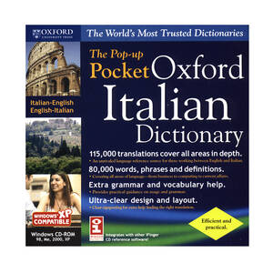 Oxford lopopitpoj The Pop-up Pocket Oxford Italian Pocket Dictionary F