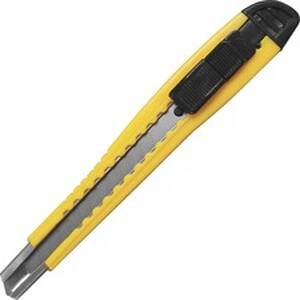 Sparco SPR 01470 Fast-point Snap-off Blade Knife - Pocket Clip, Lockin