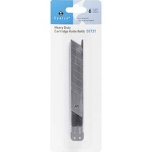 Sparco SPR 01721 Utility Knife Refill Cartridge - 4 Length X 1 Thickne