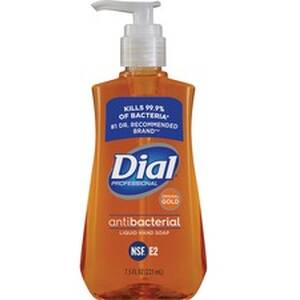 Dial DIA 84014 Gold Antibacterial Liquid Hand Soap - 7.5 Fl Oz (221.8 