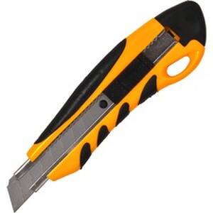 Sparco SPR 15851 Pvc Anti-slip Rubber Grip Utility Knife - Stainless S