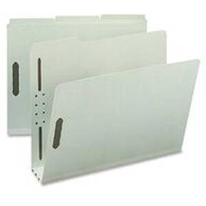 Nature NAT SP17218 13 Tab Cut Letter Recycled Fastener Folder - 8 12 X