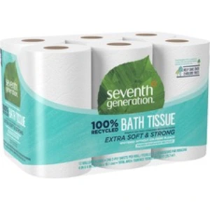 Seventh SEV 13733CT 100% Recycled Bathroom Tissue - 2 Ply - 240 Sheets