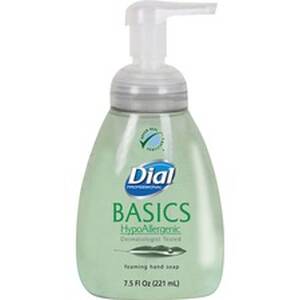 Dial DIA 06042CT Basics Hypoallergenic Foaming Hand Soap - Honeysuckle