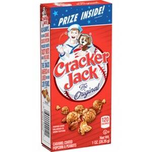 Quaker QKR 02914 Quaker Oats Cracker Jack Popcorn Snack - - Box - 1 Oz