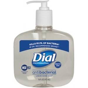 Dial DIA 80784 Antimicrobial Liquid Soap Sensitive Skin 16 Fluid Ounce